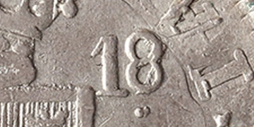 Variante 1818/7 960 Réis D. João PR