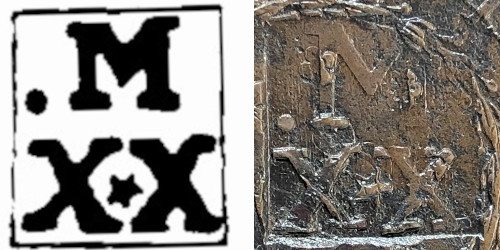 Variante Tipo 7 20 Réis D. Pedro II