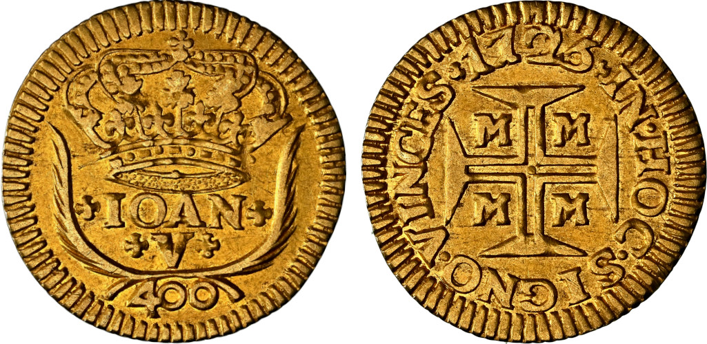 D. João V 400 Réis