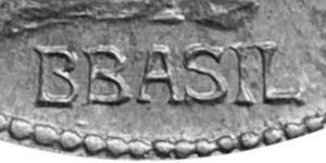 Variante BBASIL 1000 Réis 