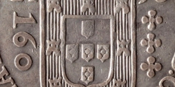 Variante 1790 Valor e Florões sem Pontos 160 Réis Maria I