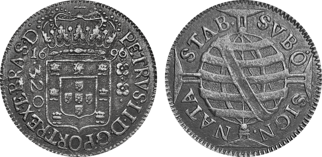 Imagem da data 1696/5 – D • G • PORT • REX • E • BRAS • D •