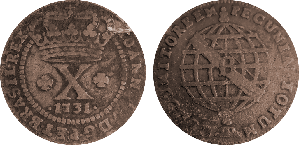 Imagem da data 1731 - 49 pérolas 1731/1730 - PECUNIA