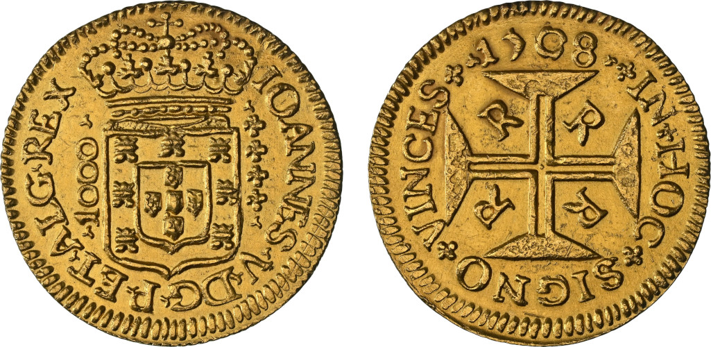 D. João V 1000 Réis