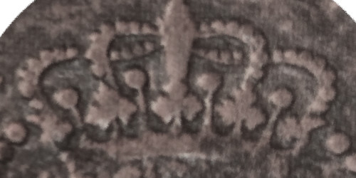 Variante 1787 Coroa Escassa 10 Réis Maria I