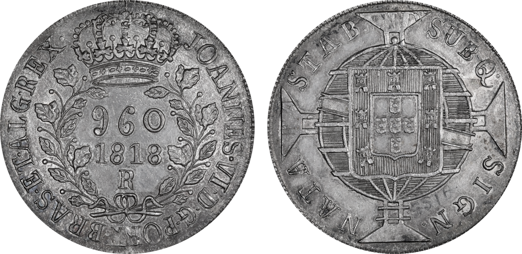 Imagem da data 1818 - R sem florões.