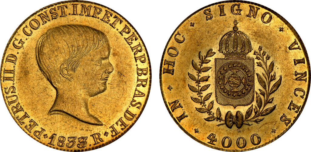 D. Pedro II 4000 Réis