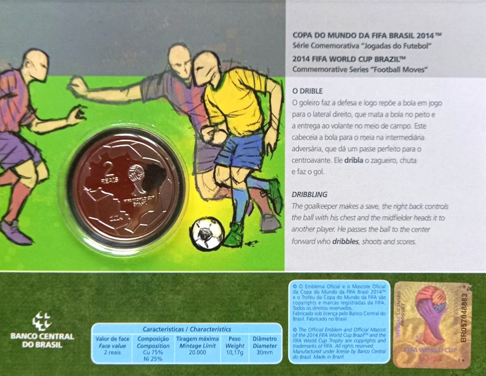 Variante Cartela Original 2 Reais 