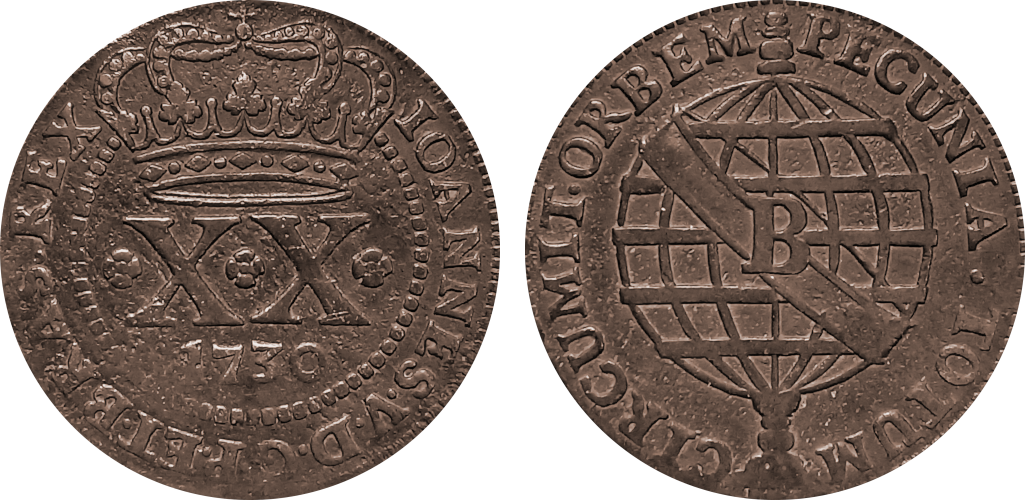 Imagem da data 1730 - 50 pérolas BRAS - PECUNIA