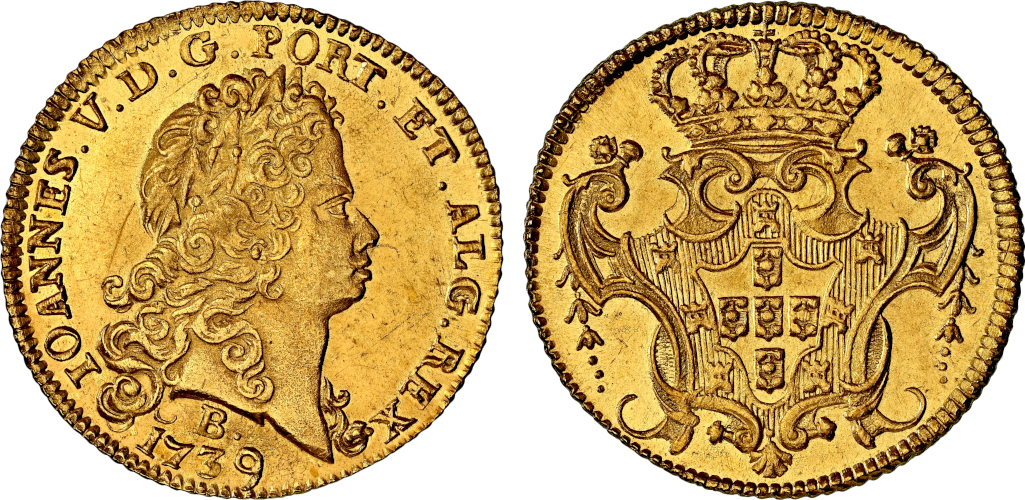 D. João V 6400 Réis