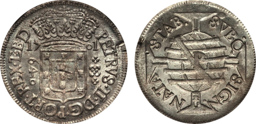 D. Pedro II 640 Réis