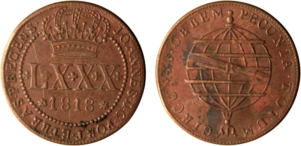 D. João PR 80 Réis