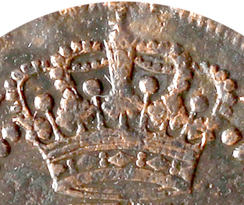 Variante 1787 Coroa Escassa 5 Réis Maria I