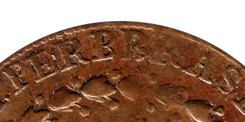 Variante 1824 PERB BRAS 20 Réis D. Pedro I