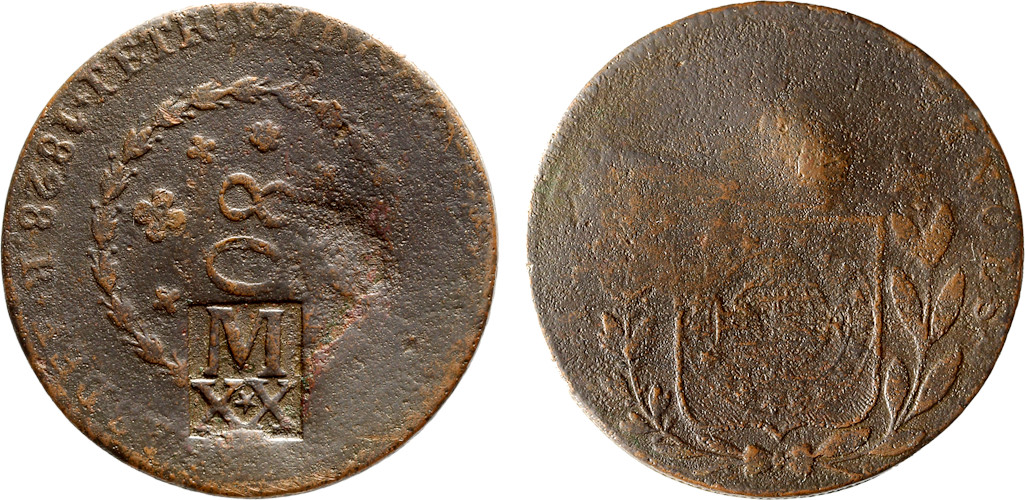 D. Pedro II 20 Réis