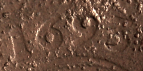 Variante 1693 20 réis D. Pedro II