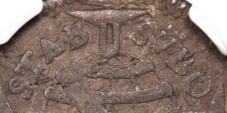 Variante 1695 Reverso sem Pontuação 160 Réis D. Pedro II