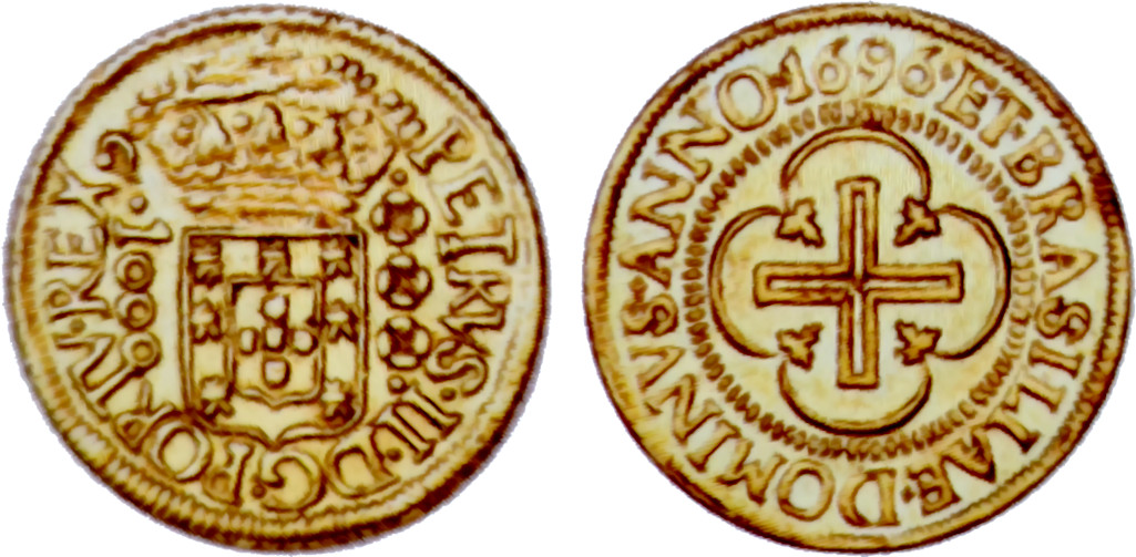 D. Pedro II 1000 Réis