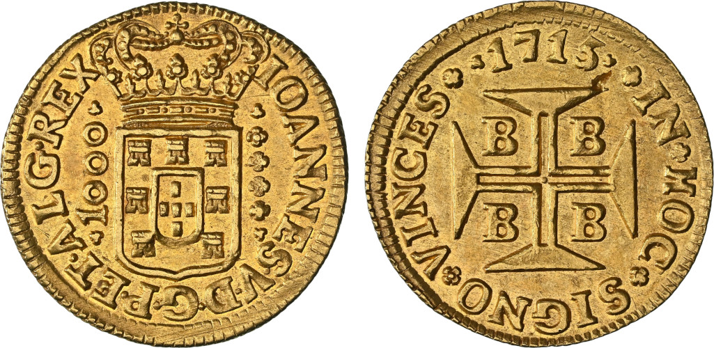 D. João V 1000 Réis