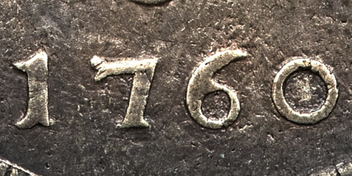 Variante 1760 600 Réis D. José I