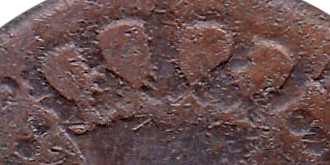 Variante 1782 Coroa Escassa 5 Réis Maria I e Pedro III