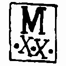 Variante Tipo 11 20 Réis D. Pedro II