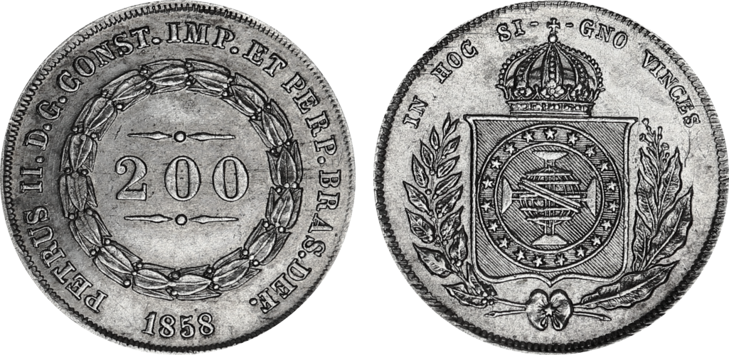 Imagem da data 1858 - Coroa de pérolas.