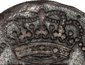 Variante 1803 Coroa Escassa 40 Réis D. João PR