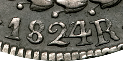 Variante 1824 320 Réis D. Pedro I