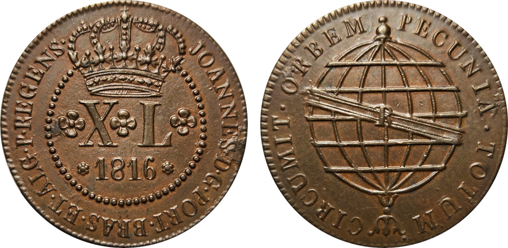 D. João PR 40 Réis