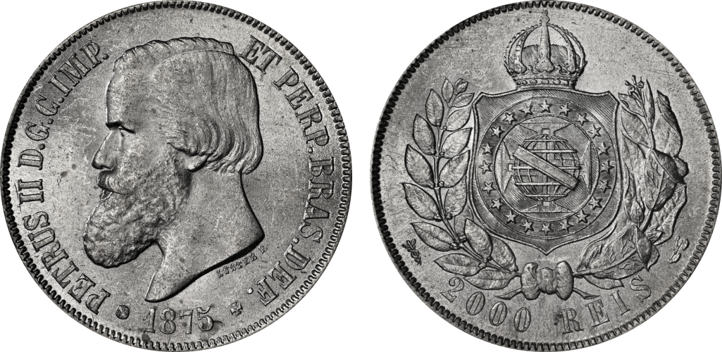 Imagem da data 1875 - Luster duplo.