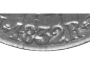 Variante 1832/1 80 Réis D. Pedro II