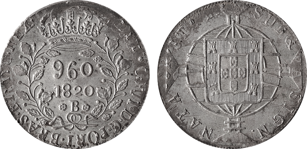 Imagem da data 1820 - Reverso do Rio.