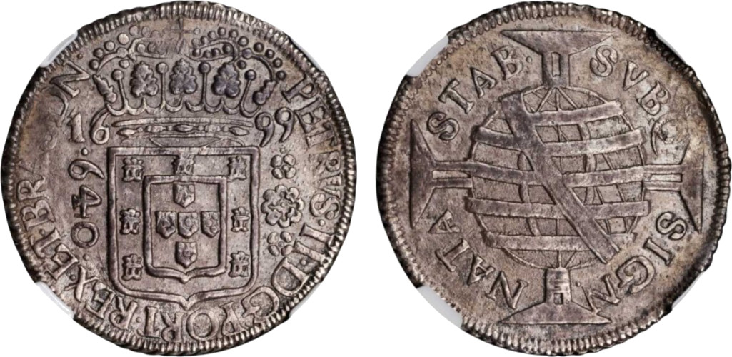 D. Pedro II 640 Réis