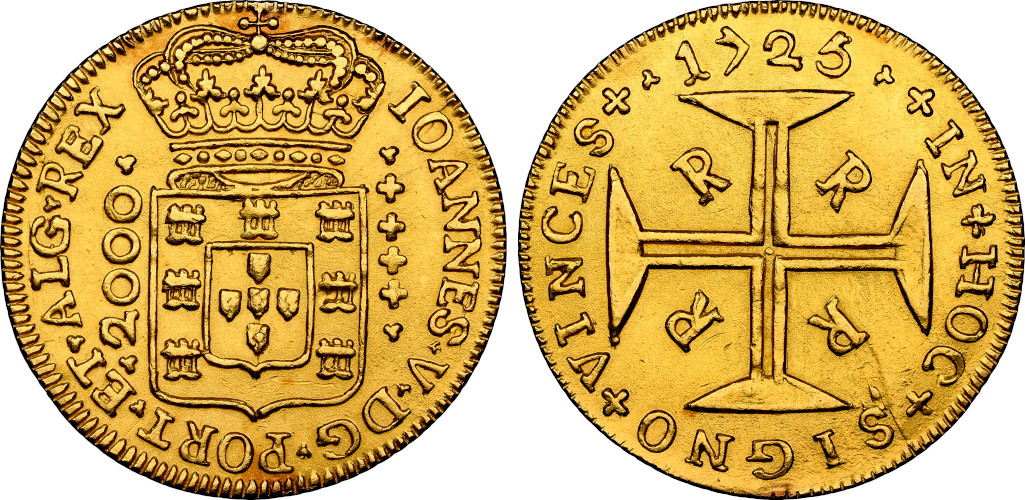 D. João V 2000 Réis