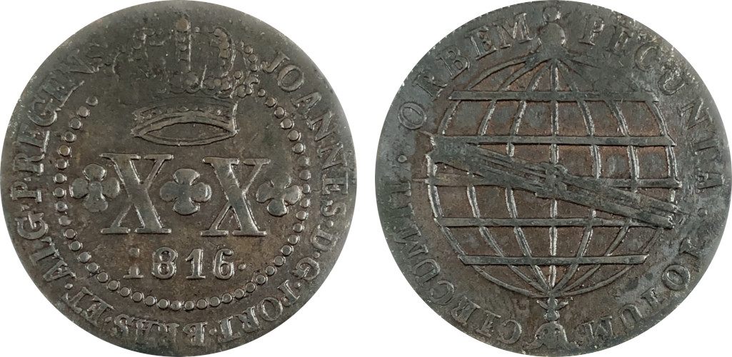 D. João PR 20 Réis