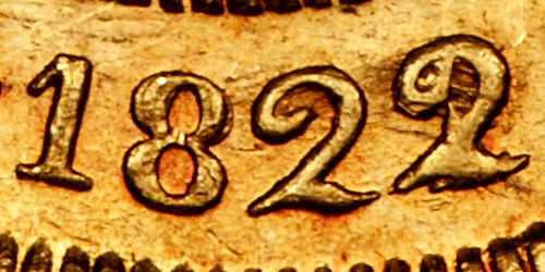 Variante 1822/1 4000 Réis D. João VI