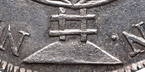 Variante 1820 Reverso do Rio 960 Réis D. João VI