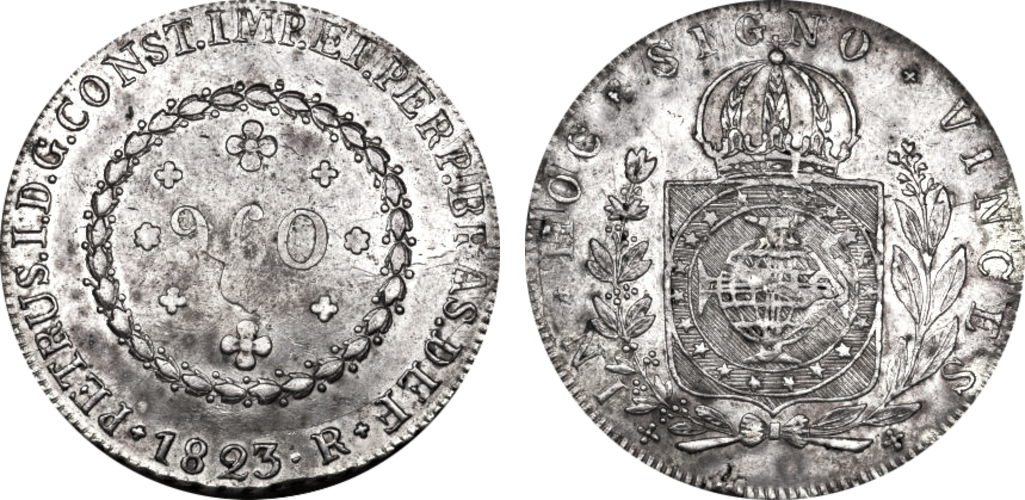 Imagem da data 1823 - 28 tulipas - Coroa sem forro.