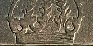 Variante 1826 Coroa sem forro 40 Réis D. Pedro I