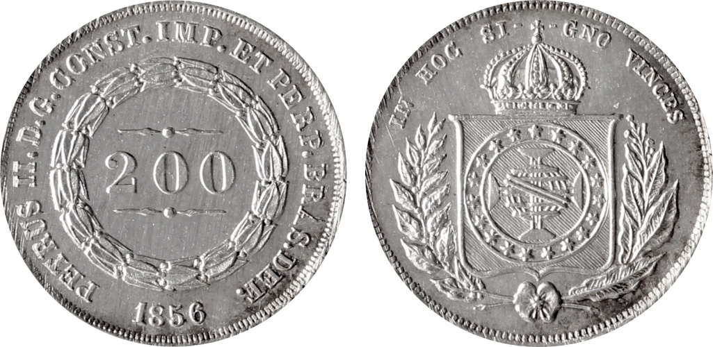 Imagem da data 1856 - Coroa de pérolas.